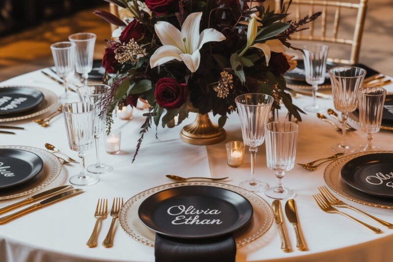 20 Black and Gold Wedding Ideas for an Elegant Theme