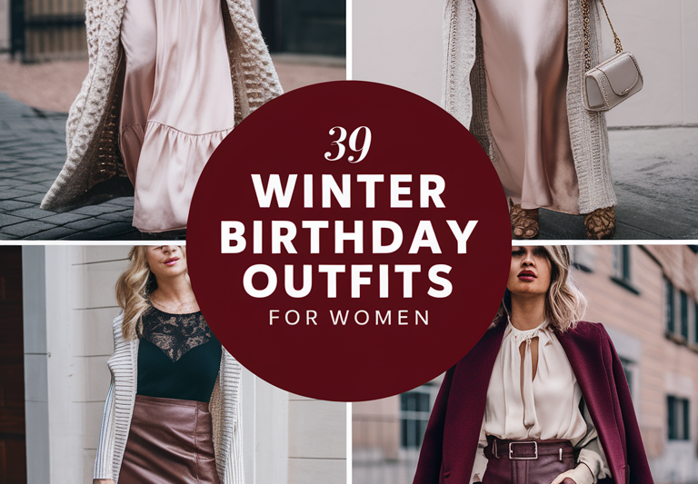 39+ Winter Birthday Outfit Ideas for Women ❄️ | Stylish Looks to Shine in the Cold