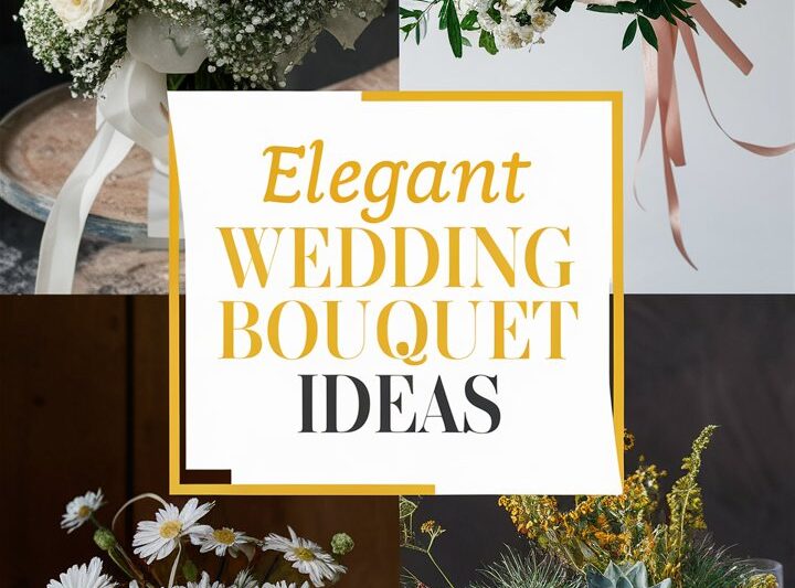 35+ Elegant Wedding Bouquet Ideas for a Stunning Bridal Look