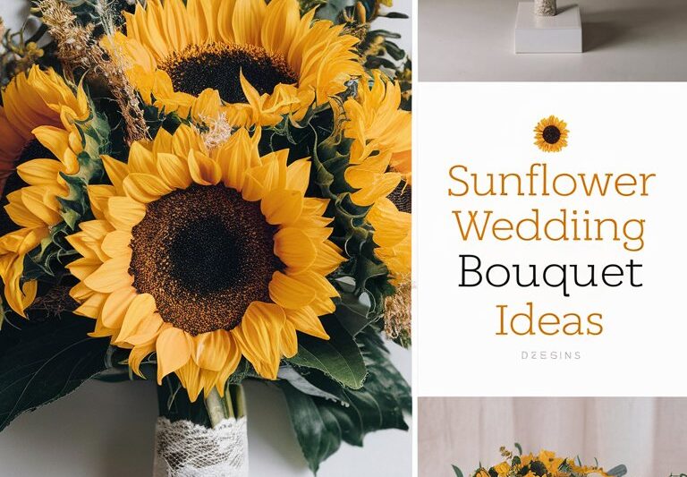 33+ Sunflower Wedding Bouquet Ideas for a Bright and Beautiful Celebration