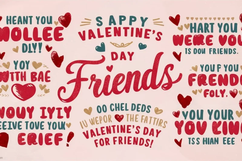 50+ Best Valentine Messages for Friends ❤️
