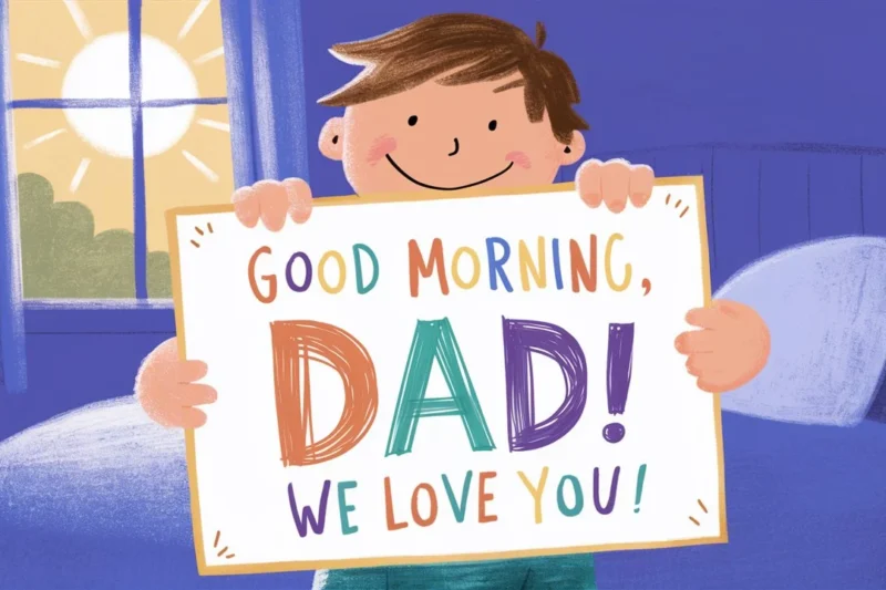 25+ Good Morning Messages for Dad