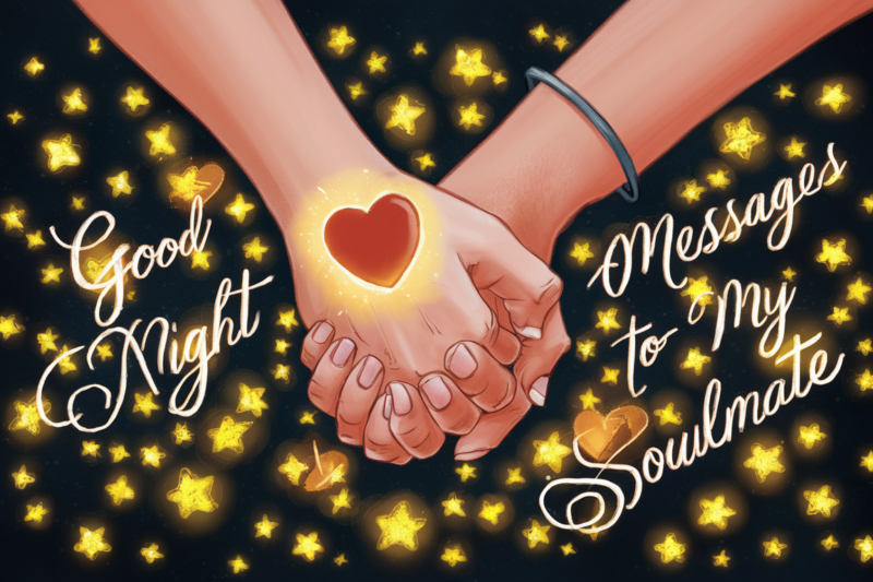 20+ Good Night Messages to My Soulmate 🌙💖