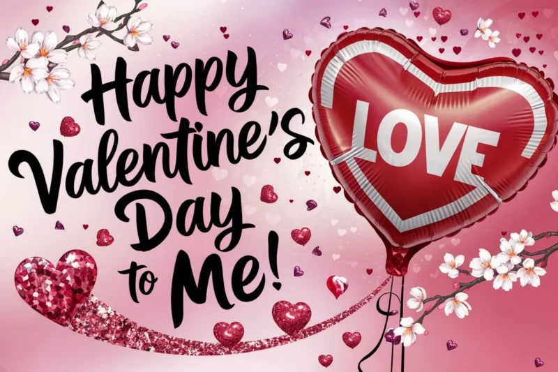 30+ Happy Valentine’s Day to Me Quotes 💖