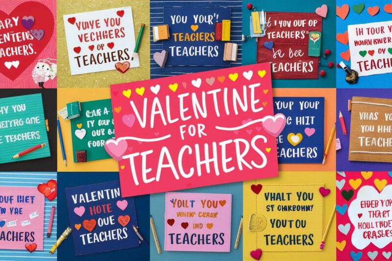 Top 30+ Valentine Messages for Teachers