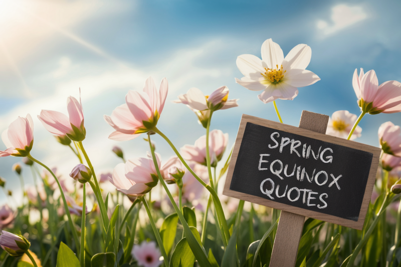 30+ Spring Equinox Quotes to Welcome Fresh Starts 🌸🌞