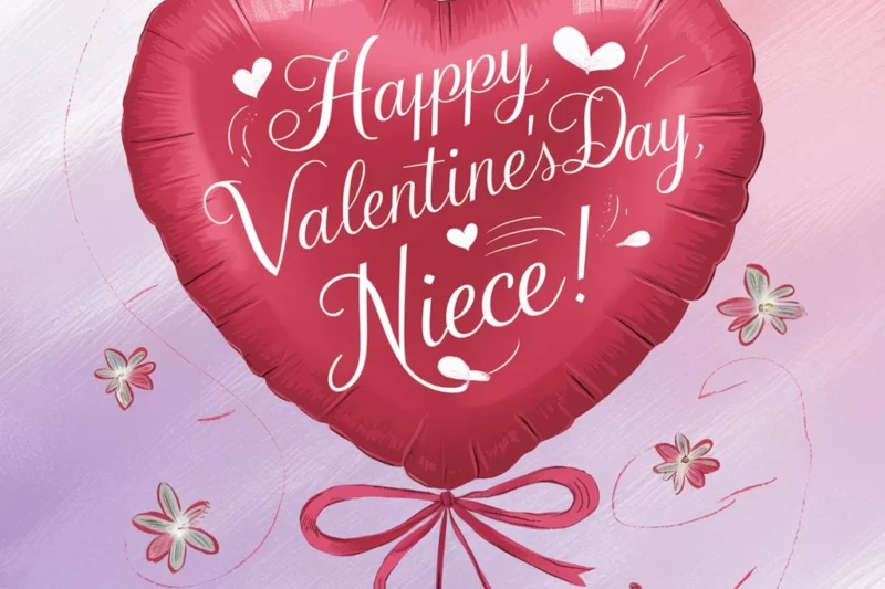 20+ Valentine Messages for Niece to Touch Her Heart ❤️