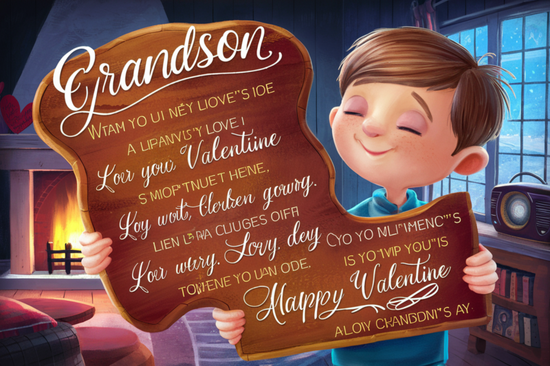 39+ Valentine Quotes for Grandson to Impress Him