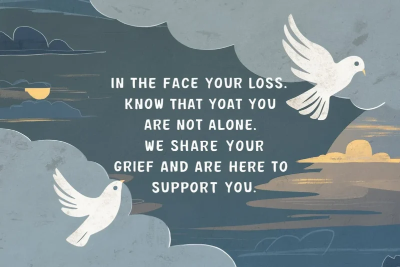 Top 35+ Condolence Messages to a Friend