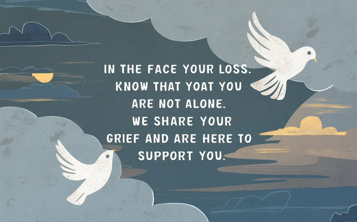 Condolence Messages to a Friend