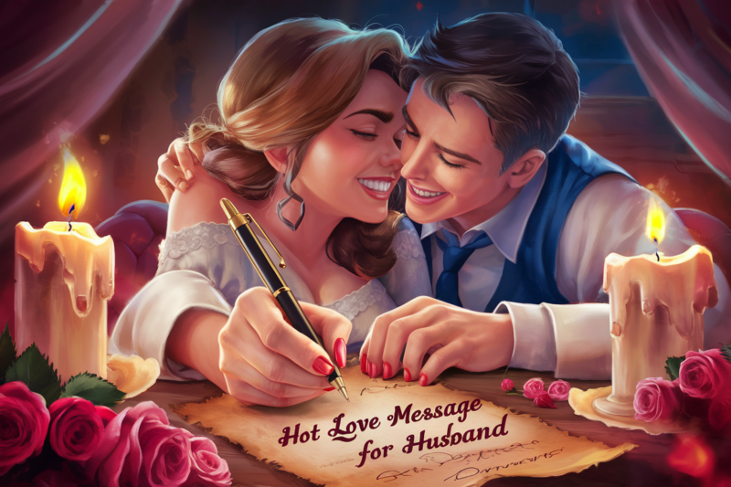 💖 Hot Love Messages for Husband – Sweet & Romantic Words from the Heart