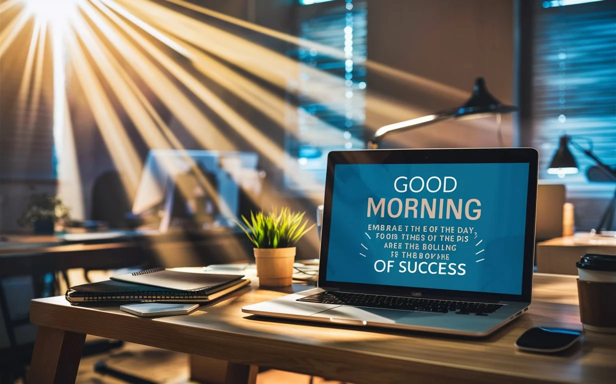 Motivational Good Morning Quotes for Work