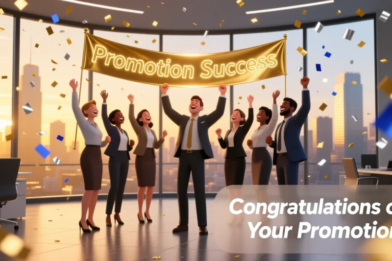 50+ Congratulations for Promotion Success Messages🎉