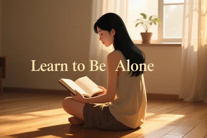 30+ Empowering Learn to Be Alone Quotes