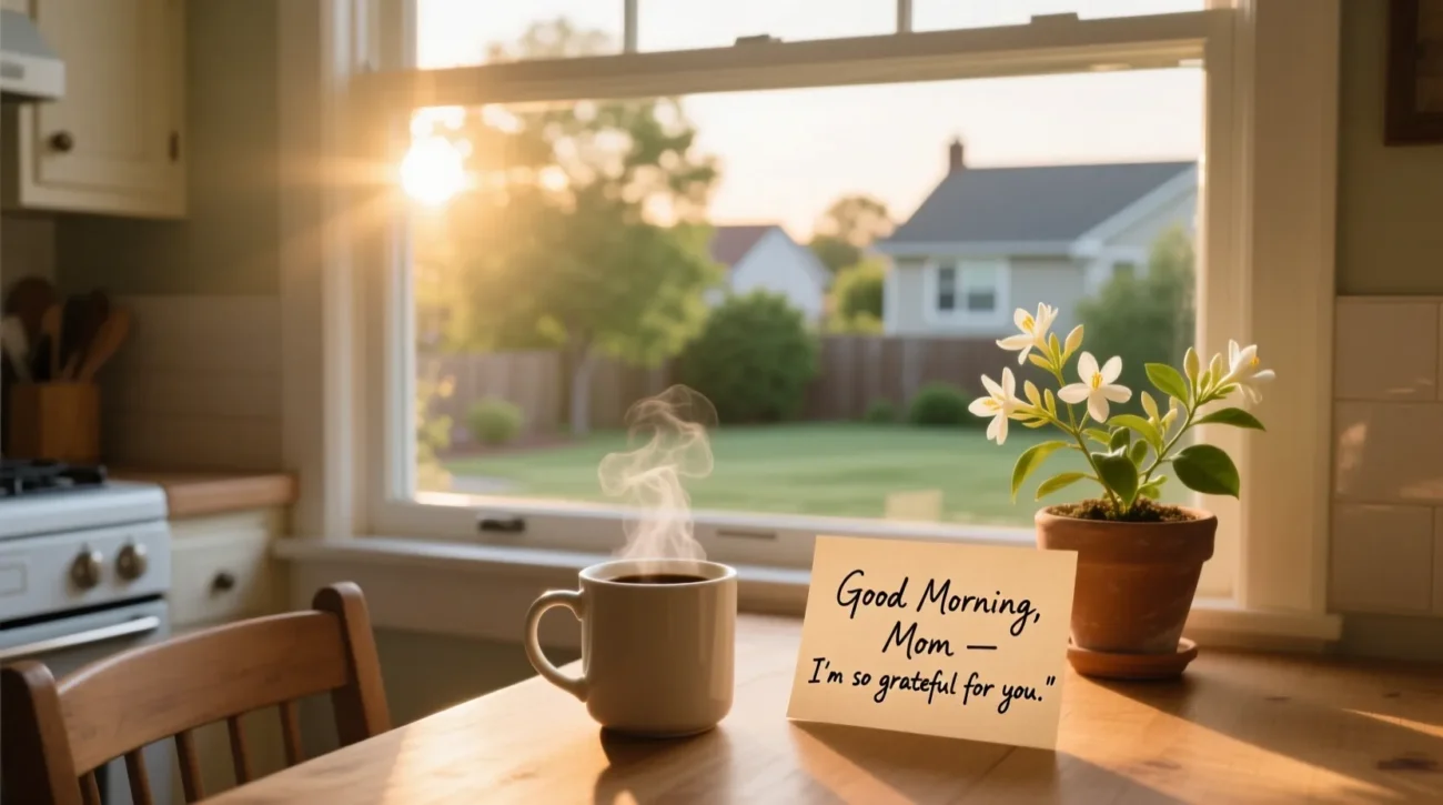 Good Morning Messages for Mom