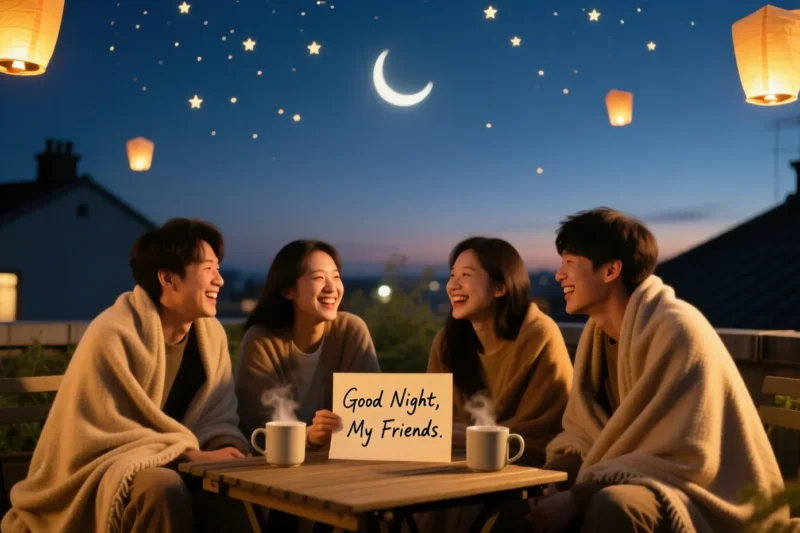 40+ Good Night Messages for Friends 🌙✨