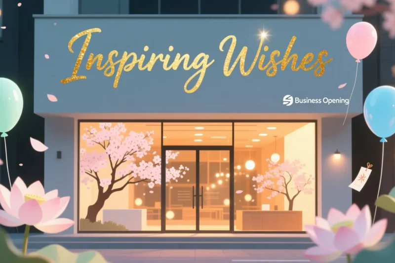 60+ Inspiring Wishes for New Business Opening ✨