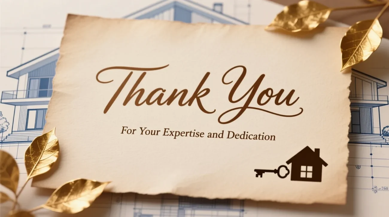 Thank You Messages to Realtor