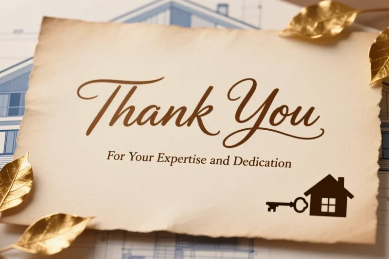 Top 50+ Thank You Messages to Realtor