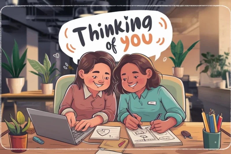 116+ Thinking of You Messages for Coworkers (2026 Guide)