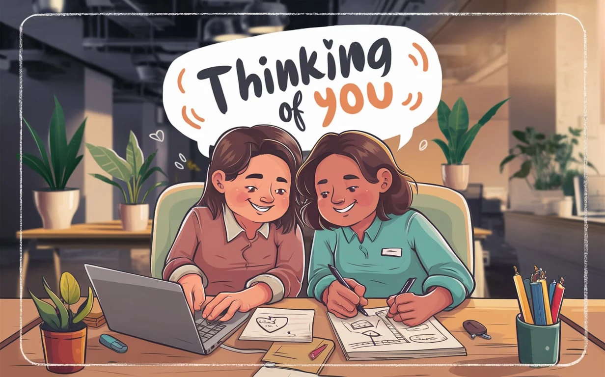 Thinking of You Messages for Coworkers