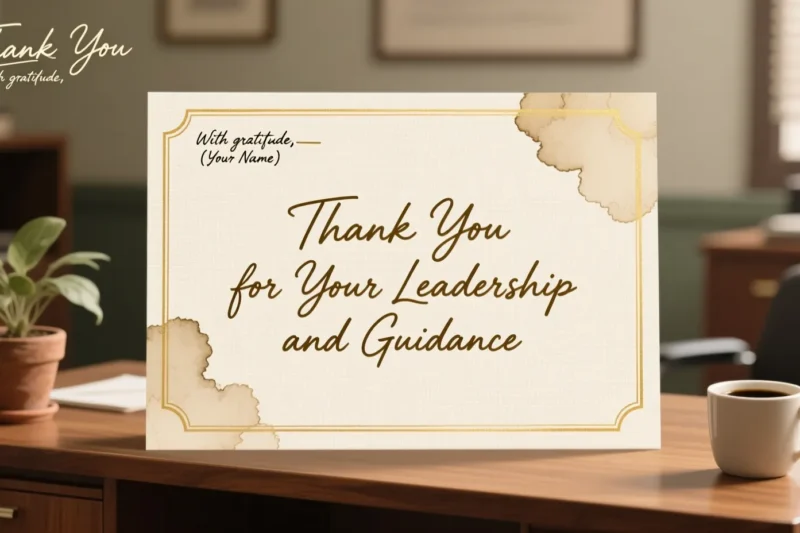 132+ Thank You Messages for Employer When Leaving (2026 Complete Guide)