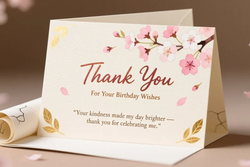 173+ Thank You Messages for Birthday Wishes (2026 Guide)
