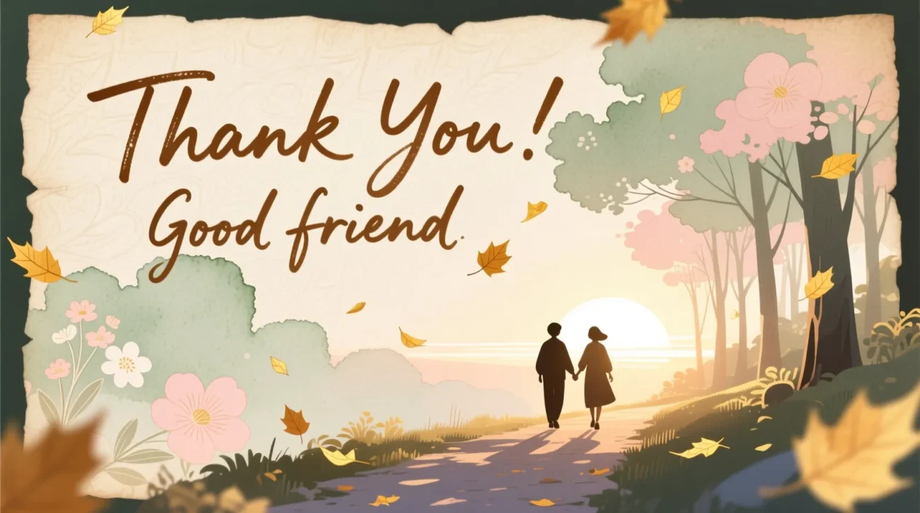 Thank You Messages Good Friend