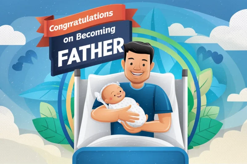 20+ Congrats on Becoming a Father Messages