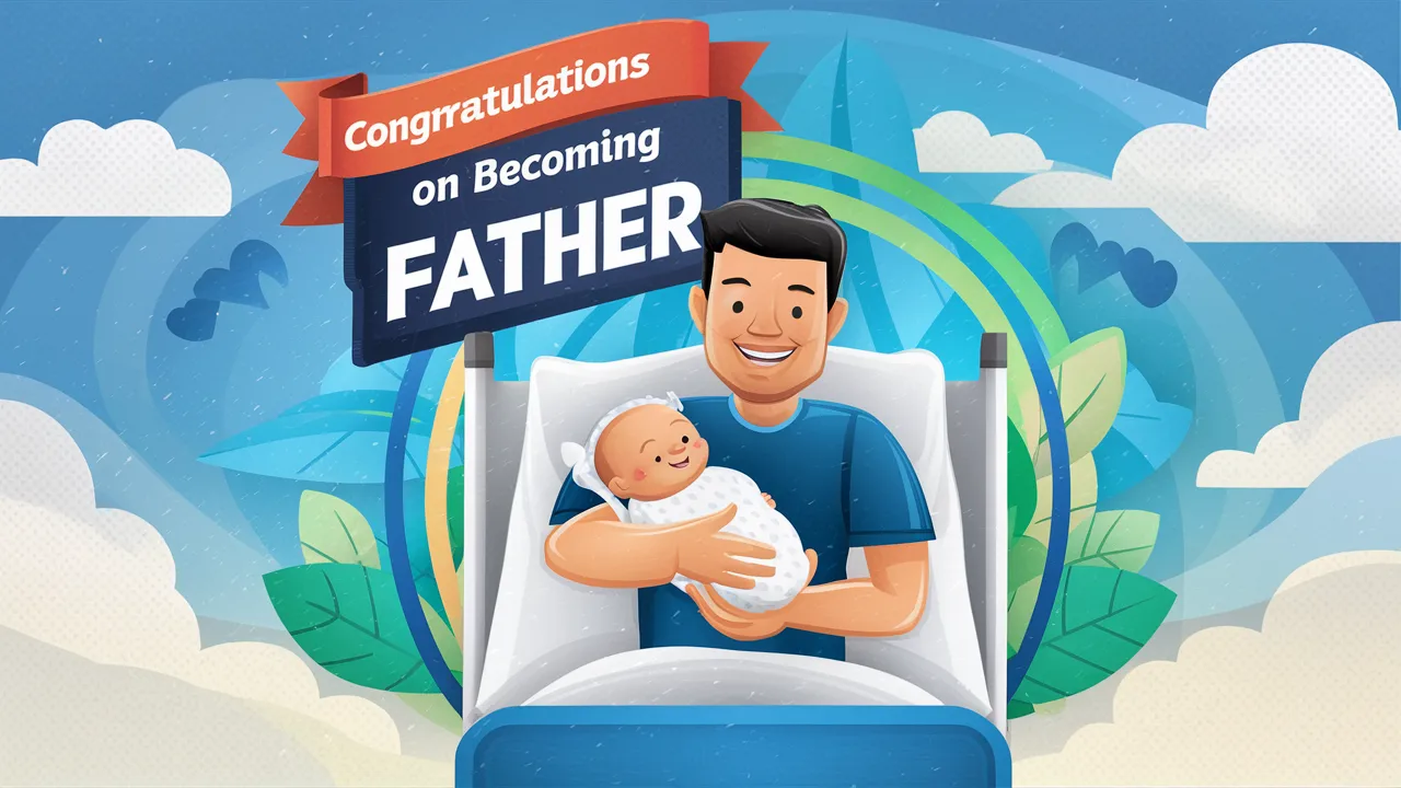 Congrats on Becoming a Father Messages