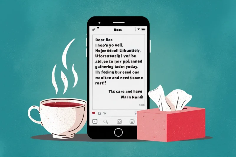 17+ Polite Sick Text Messages to Boss (Respectful, Clear & Ready to Send)
