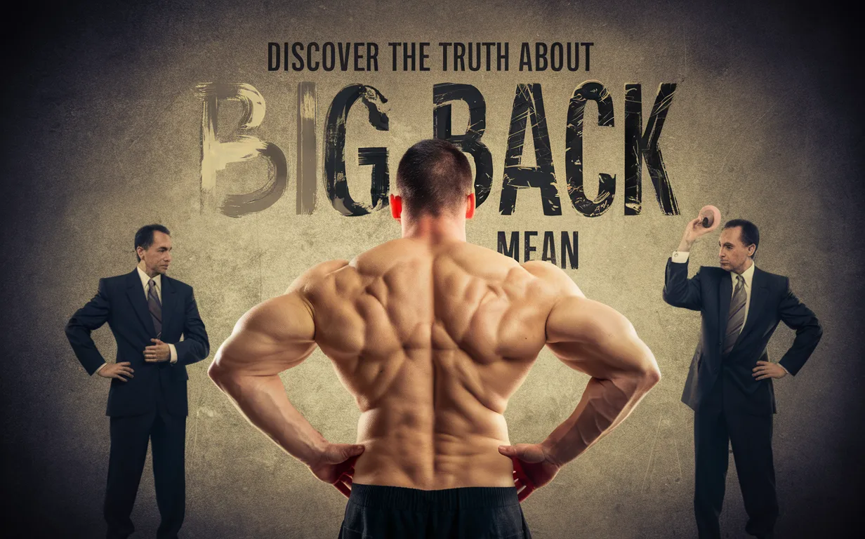 Discover the Truth About What Does Big Back Mean