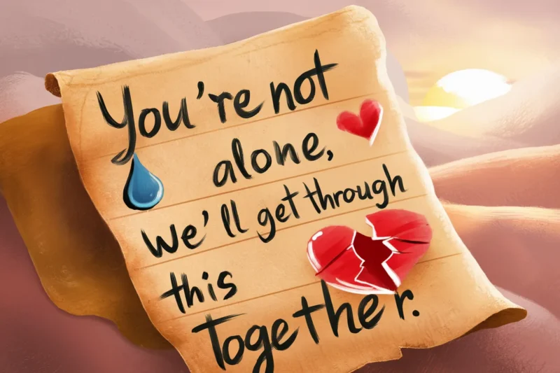 💌 Short Messages for Someone Going Through a Hard Time