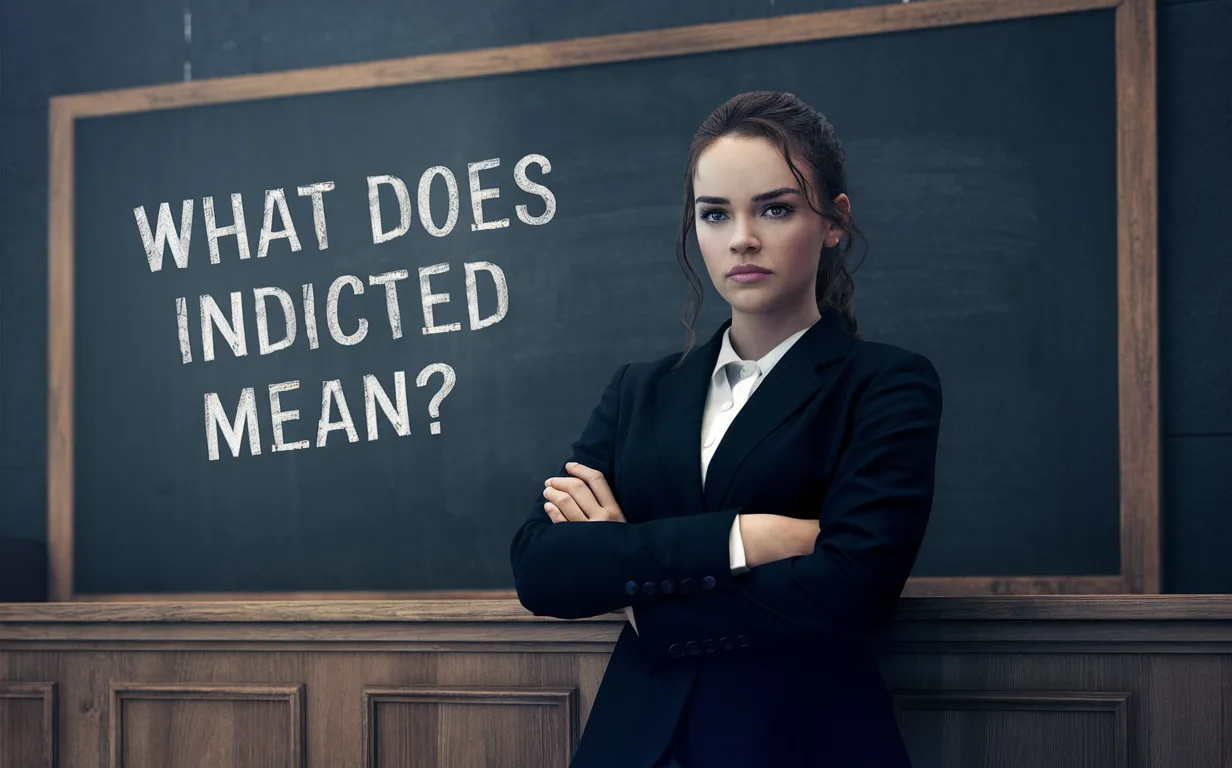 What Does Indicted Mean