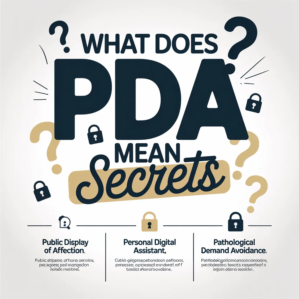 What Does PDA Mean Secrets
