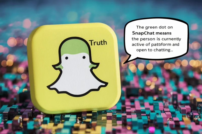 What Does the Green Dot on Snap Mean Truth 2026