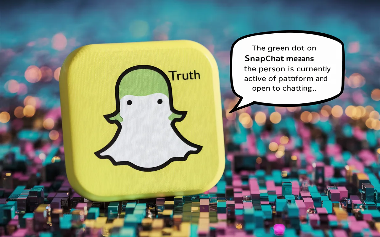 What Does the Green Dot on Snap Mean Truth