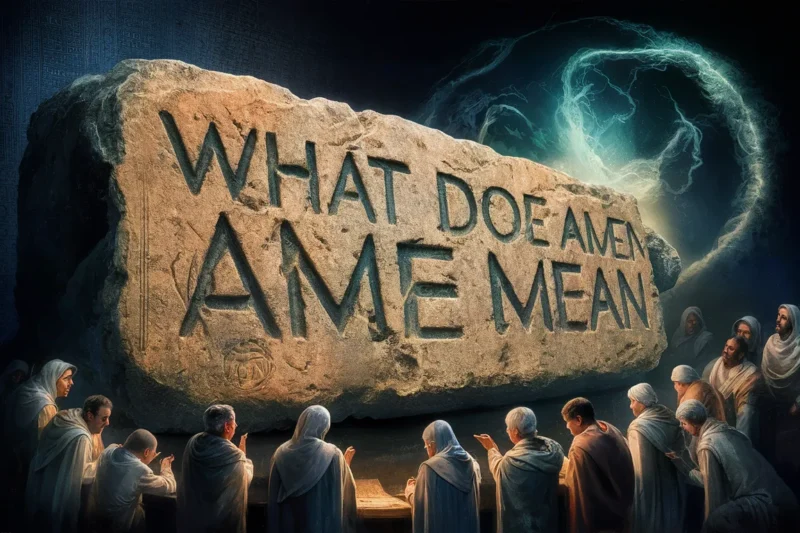 What Does Amen Mean Uncovering Its True Power and Purpose 2026