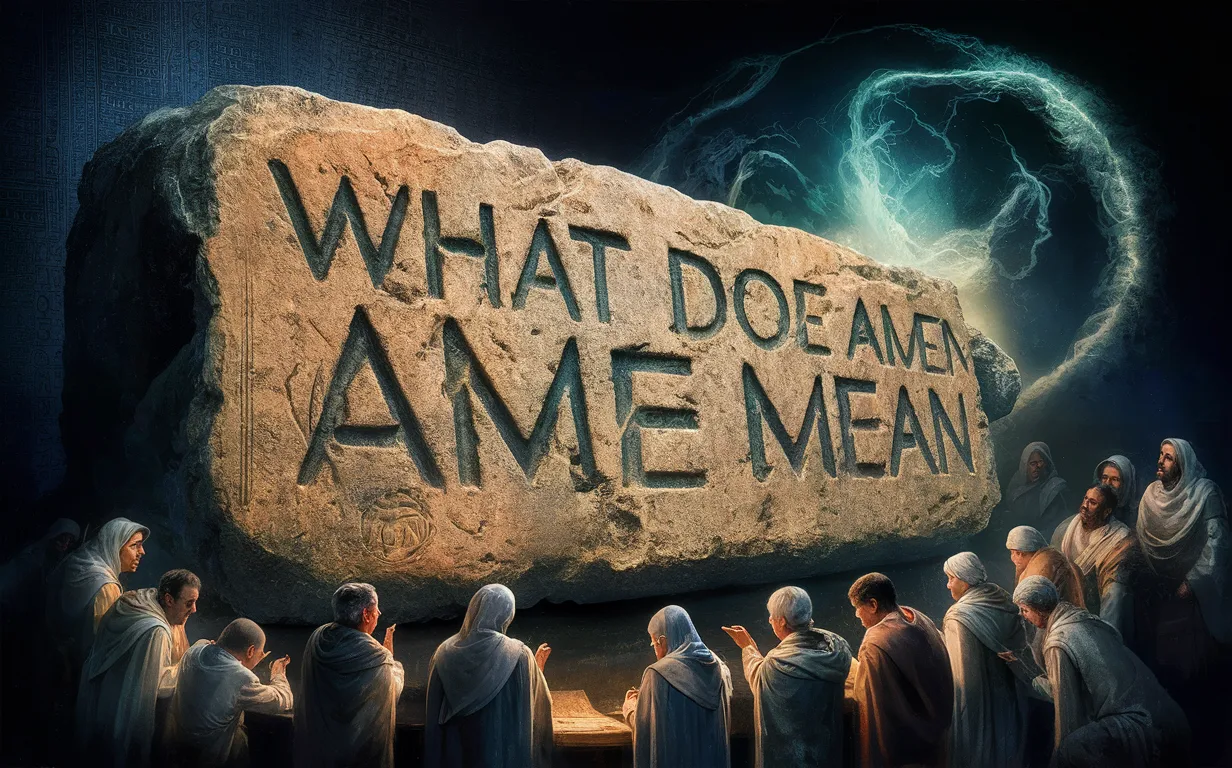 What Does Amen Mean Uncovering