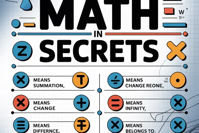 What Does Mean in Math Secrets to Truly Understanding Numbers 2026