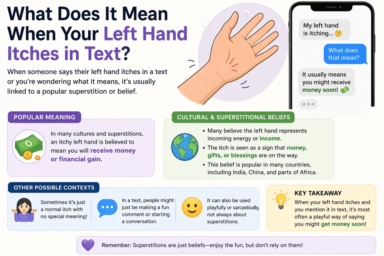 What Does It Mean When Your Left Hand 2026