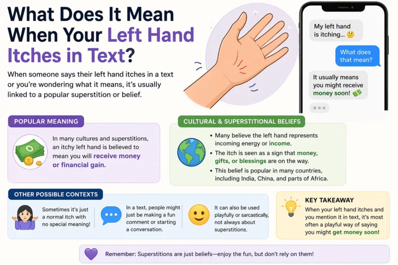 What Does It Mean When Your Left Hand 2026