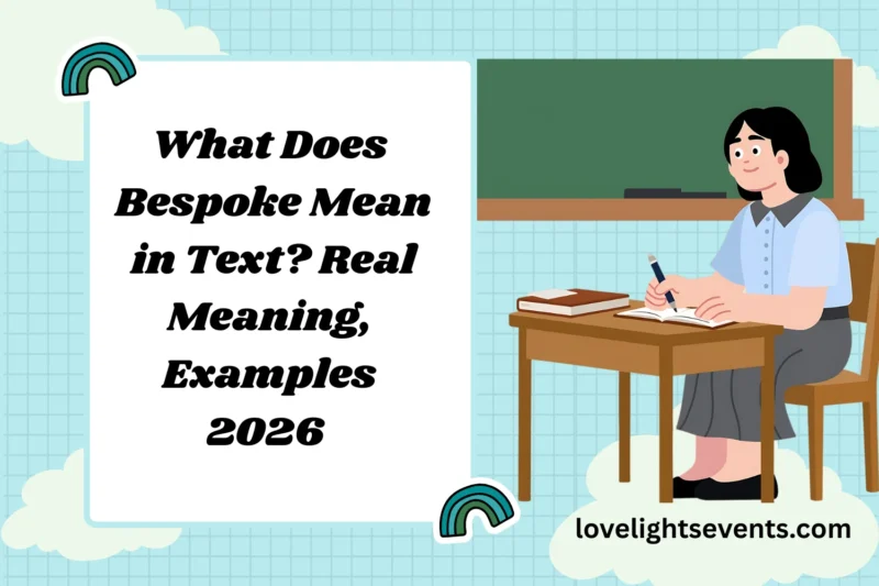 What Does Bespoke Mean in Text? Real Meaning, Examples & Social Media Use 2026