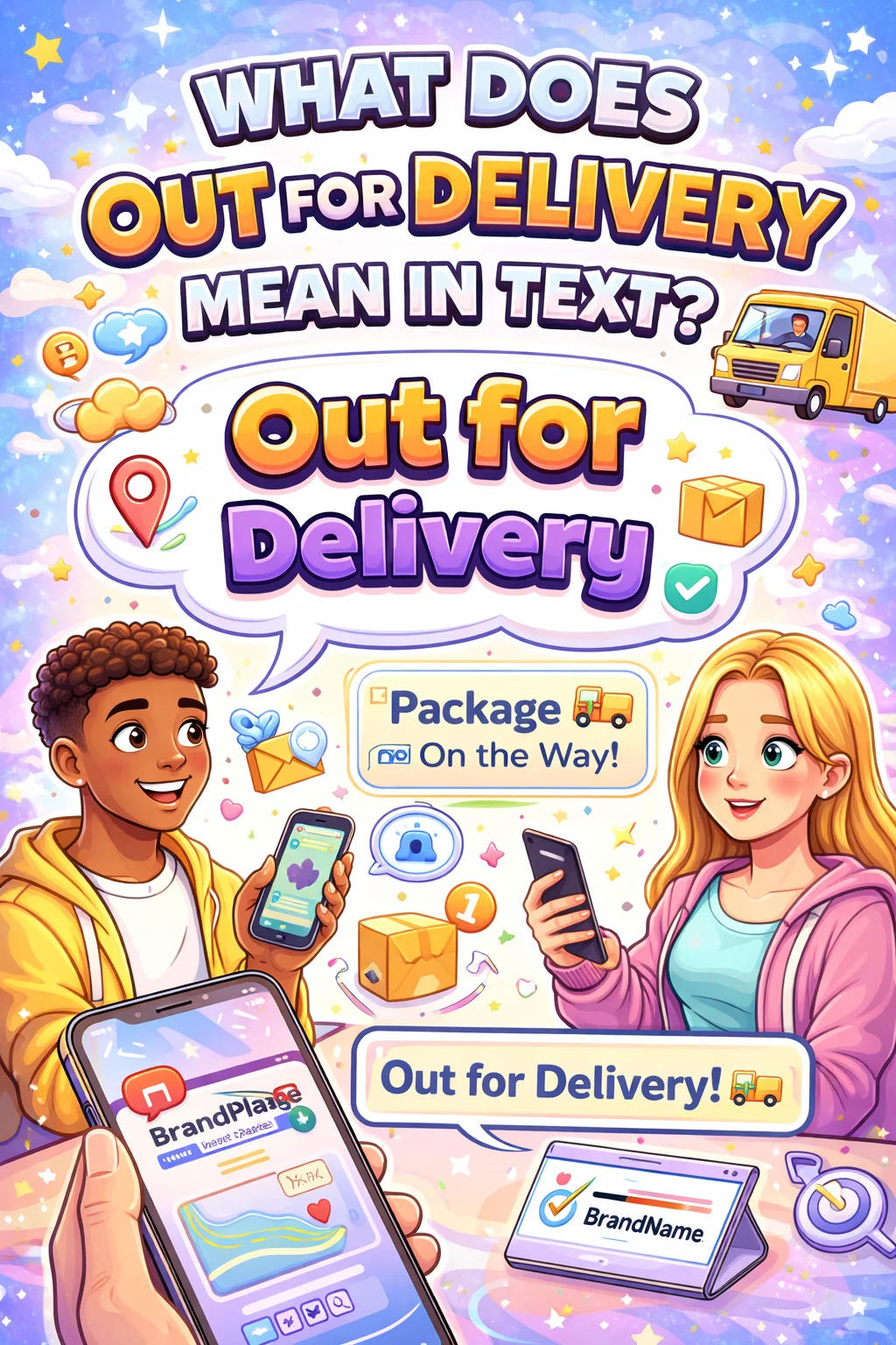 What Does Out for Delivery Mean in Text 2026