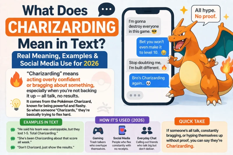 What Does what does charizarding mean Mean in Text 2026