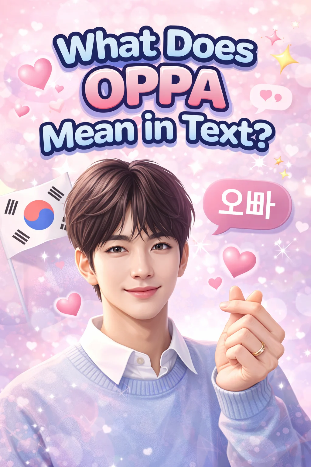 What Does Oppa Mean in Text 2026