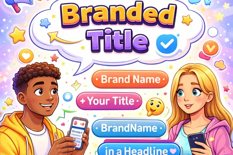 What Does Branded Title Mean in Text 2026