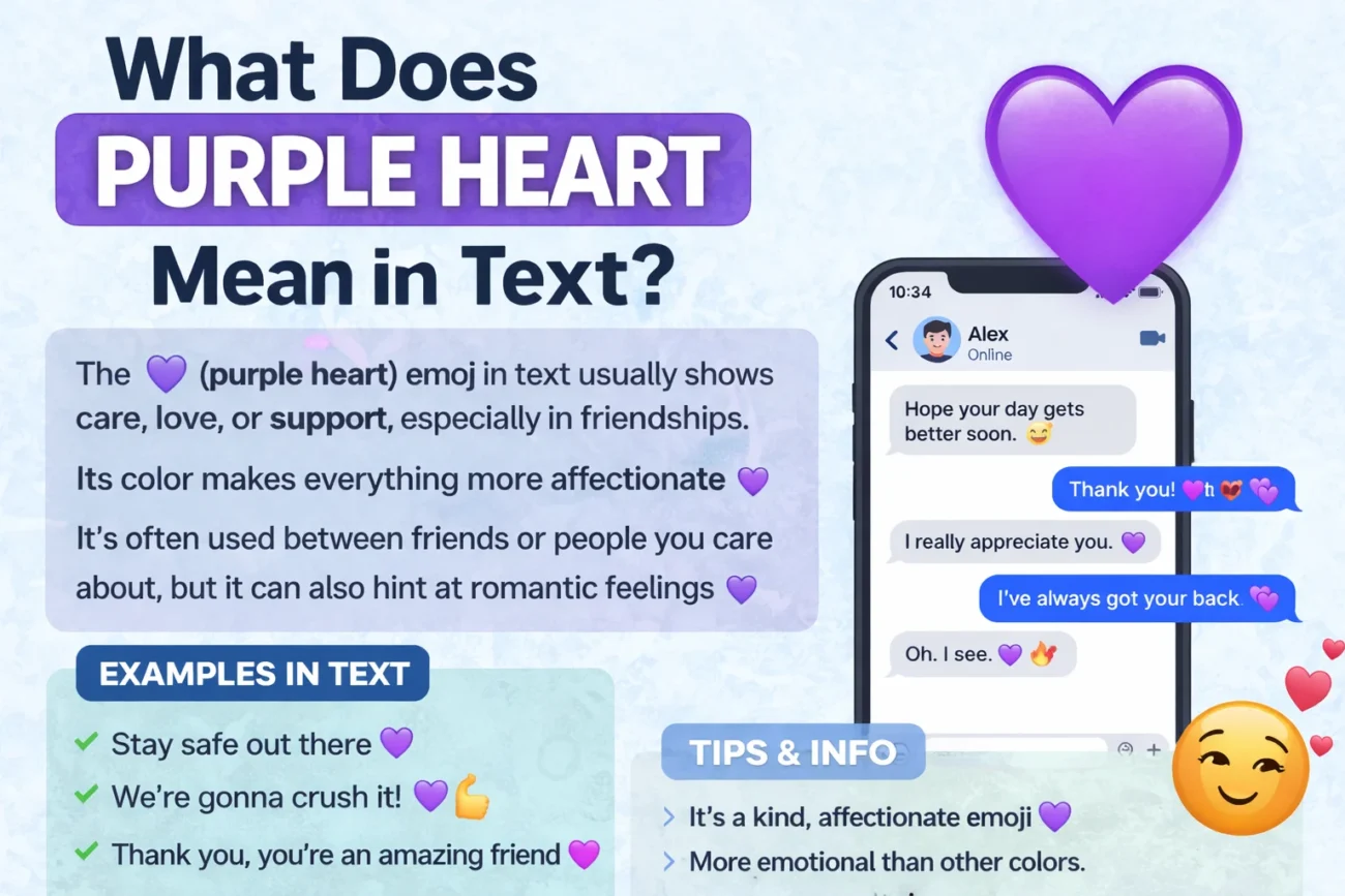 Purple Heart Mean in Text 2026