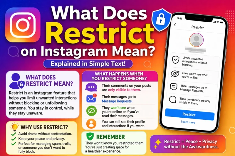 What Does Restrict on Instagram Mean in Text?